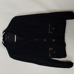 GITANO WOMEN CORDUROY BLAZER JACKET W/ POCKETS.